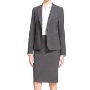 Theory Gabe B 2 Wool Blazer w/ matching Golda 2 Skirt, NWT, size 8